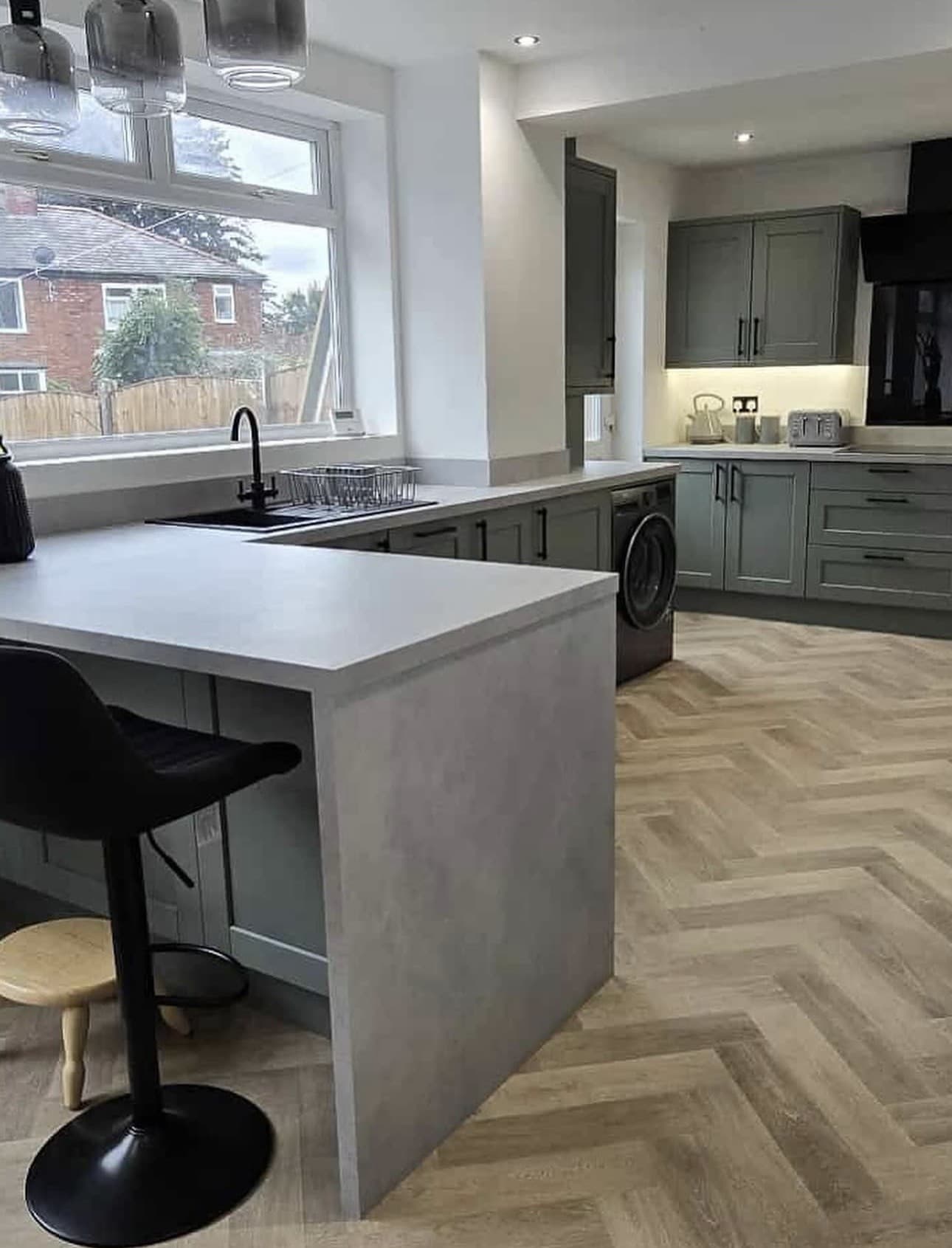 Fully renovated kitchen by Cunningham & Co